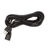 For NEMA 5 15P To 5 15R Cord 16AWG Heavy Duty 3 Prong Power Extension Cable for HDTV Computer   16.4ft