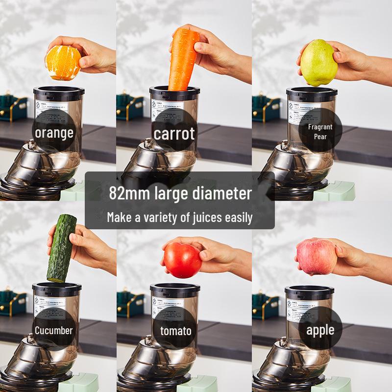 BUERK Plne automatický odšťavovač s veľkým priemerom s oddelením šťavy od dužiny