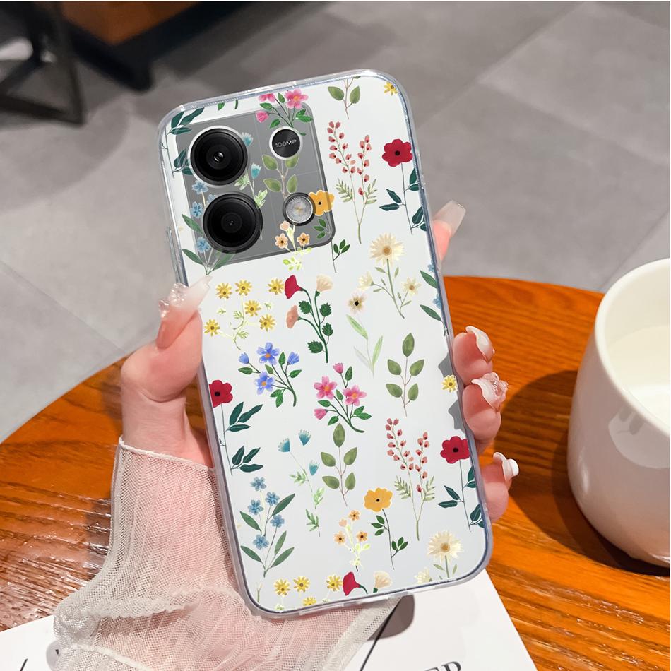 For Redmi Note 13 Pro Plus Phone Case Creative Fun Soft Slim Silicone Transparent Anti Drop Back Cover For Redmi Note13 13Pro+