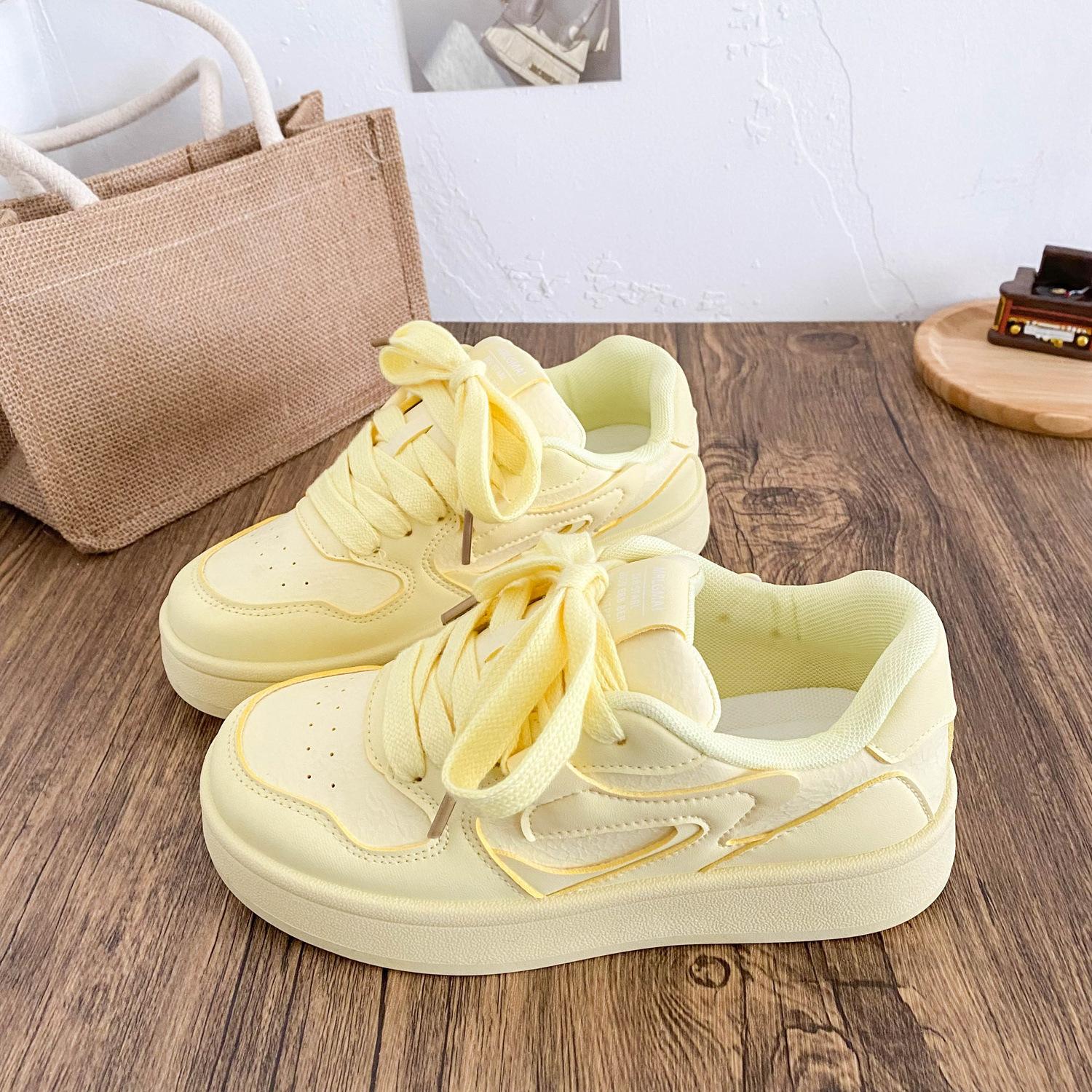 

Girls board shoes versatile children s sports shoes 2025 spring and autumn new student little white shoes boys soft-soled casual shoes tide 34-39 yards one hand shot 6 pairs