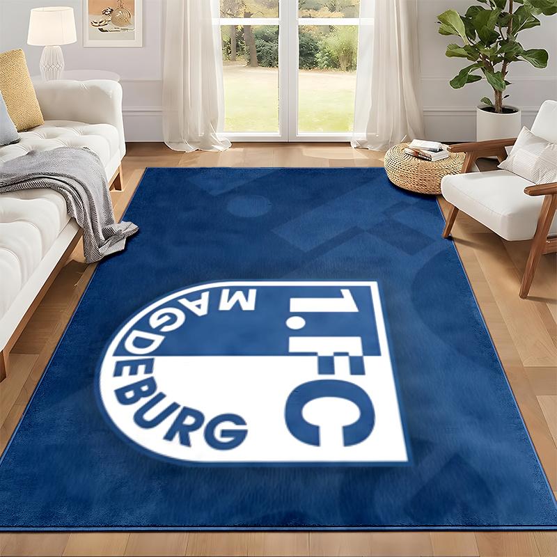 1. FC Magdeburg Carpet Door Mat for Living Room or Bedroom Protective Mat Under Chair Office Decoration Christmas Gift Birthday Present