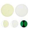 Luminous Silicone Coasters Round Coaster for Heat Insulation 6Pcs