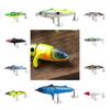 Bionic Ternary Lure Form Hard Bait Double Hook Fish Shape Abs Decoy Gear Fishing