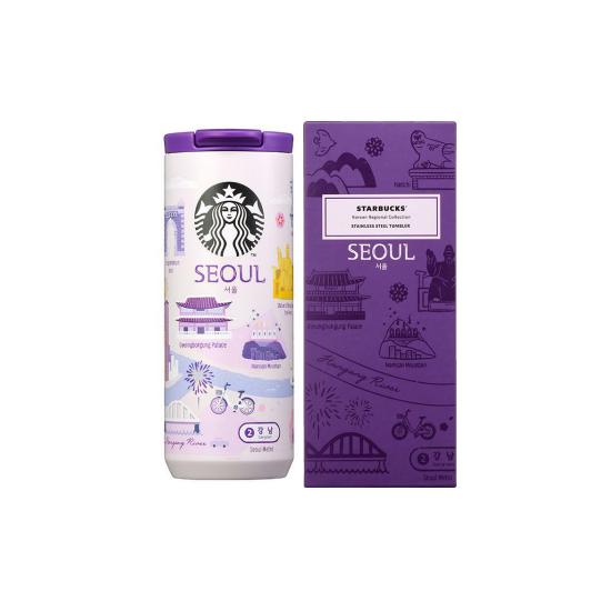 Starbucks Korean Tumbler 355ml - Hello Gangwon/ Gyeonggi/ Gyeongsang/ Gyeongju/ Busan/ Seoul/ Incheon/ Jeolla/ Jeju/ Chungcheong  (10 Options)