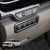 Auto Interior Headlight Adjust Button Panel Protective Cover Durable ABS Styling Trim For KIA Carnival 2025-2026 Left Hand Drive