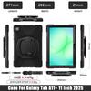Samsung A11 Plus/X230 Tablet Protective Case with Silicone PC Stand, 8.7" Shell