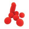 Small Sponge Brother Magic Tricks Red Sponge Balls Kit Funny Stage Prop Magic Performance Preparation Kit