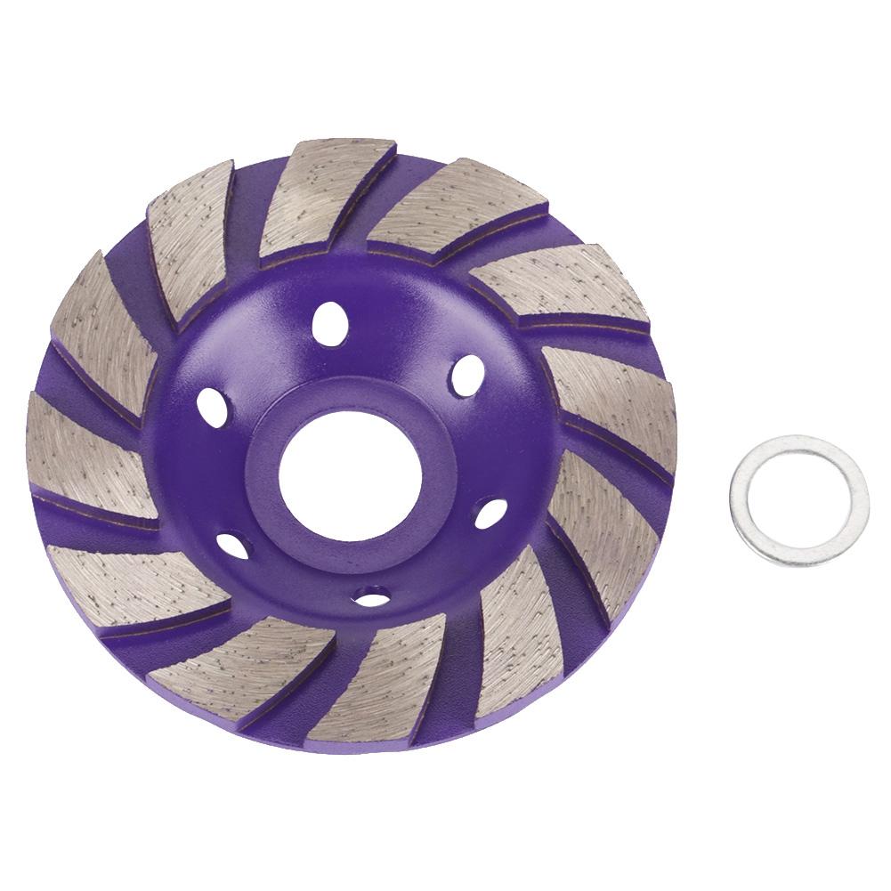 100mm*5mm Diamond Segment Grinding Wheel Disc 6 Holes For Marble Concrete Stone