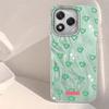 Retro Green Love Heart Bow Feather Texture Phone Case for Honor 400 200 Smart Pro Magic7 6 5 Lite X9a X9c X8b X8a X8c X7c Cover