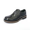 Modische Schnür-Herren-Leder-Oxfords Klassische Neue Business-Kleiderschuhe Bequeme Allround-Flats Rutschfestes Hochzeitsschuhwerk