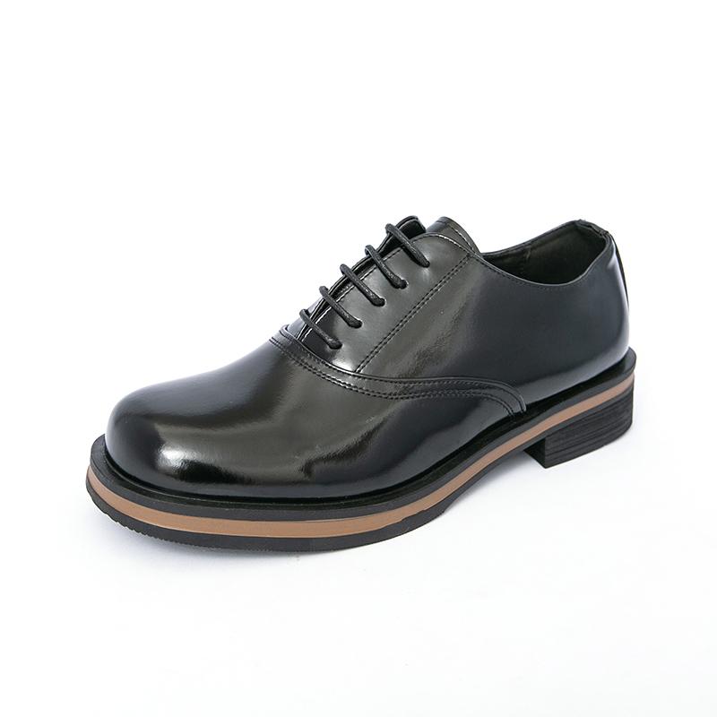 

Lace-Up Men s Leather Oxford Shoes Classic New Business Dress Shoes Comfortable All-match Flats Slip-Resistant Wedding Footwear 46