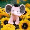 Kawaii Abgestuftes Elefantenspielzeug Stofftier Plüschtier Tierpuppe Für Kinder White Elephant Spielzeug Cartoon Für Mädchen Niedliche Spielsachen zum Verschenken
