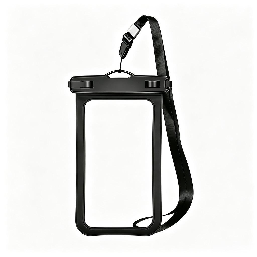Waterproof Phone Case Pvc Touchscreen Compatible For Swimming And Outdoors