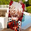My H-Hero Academia B-Bakugo Katsuk Microfiber Beach Towel Absorbent Quick dry Soft Yoga Swimming Resort Mountain Climbing Towel