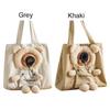 Canvas Handtasche Haustierbedarf Katze Umhängetasche Haustier Rucksack Tragetasche Welpe Umhängetasche
