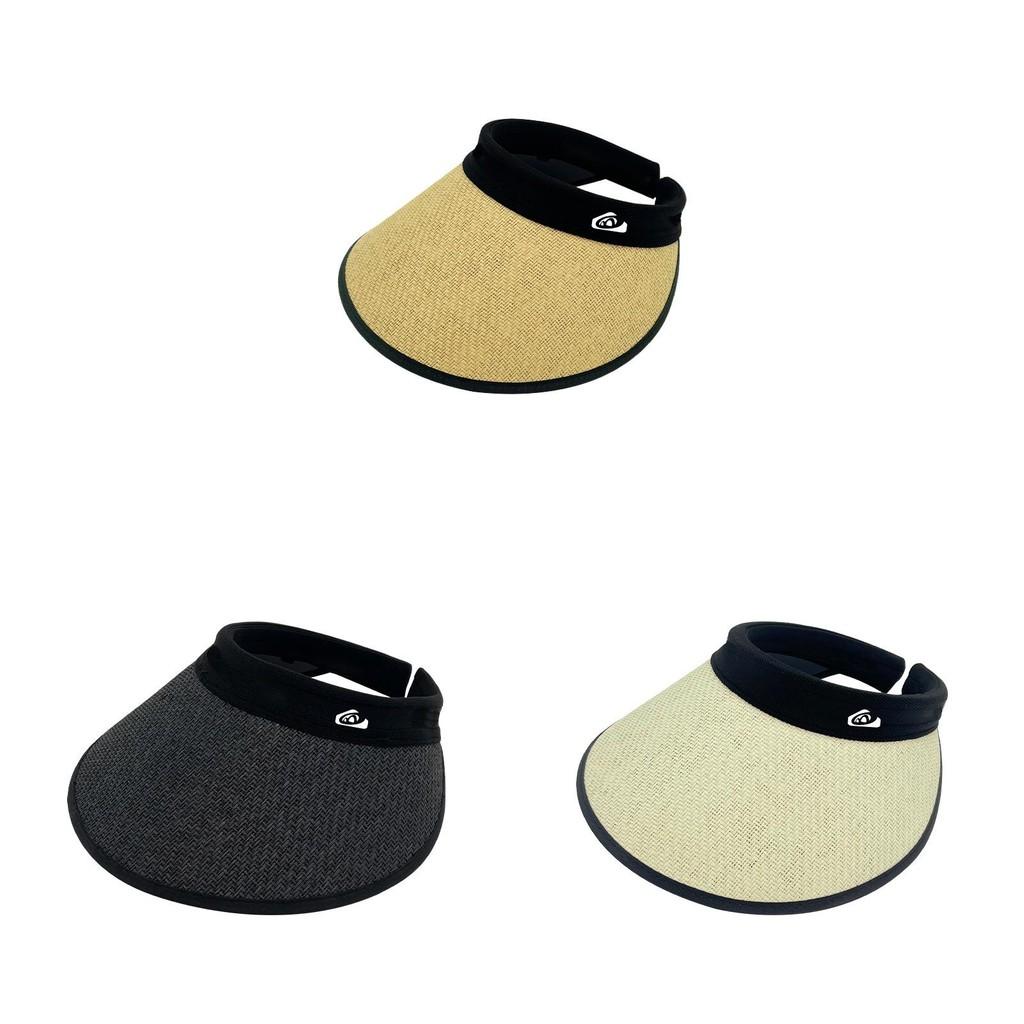 Outdoor Straw Hat Sunshade Uv Protection Sunhat Summer Outings Cap Lightweight