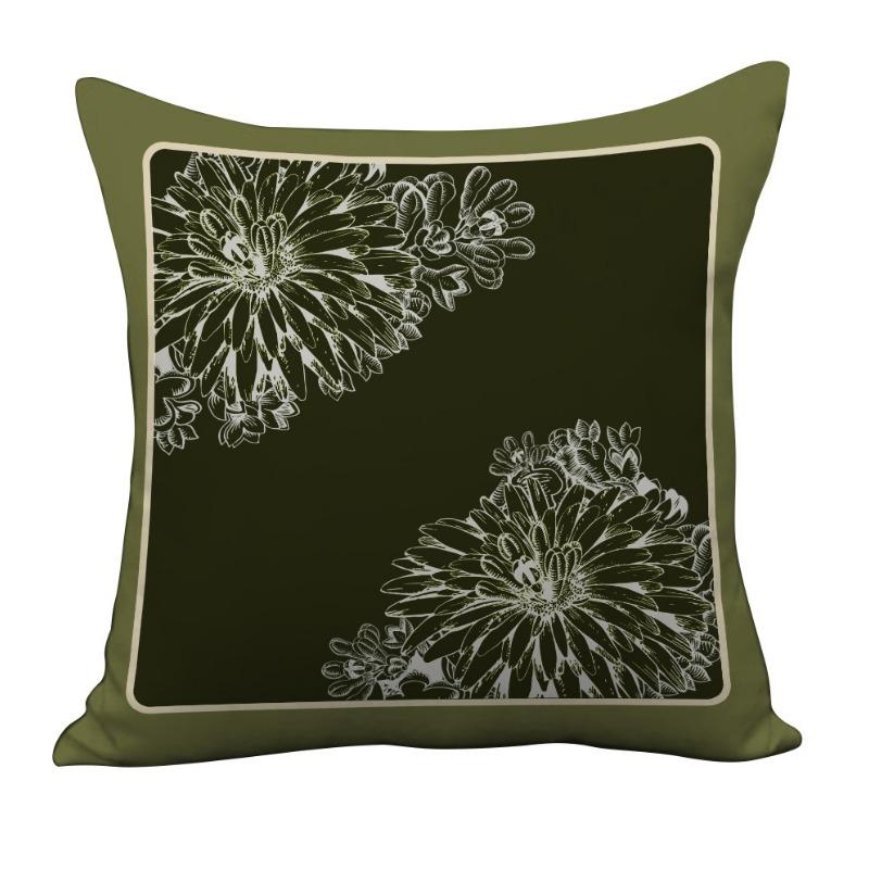 Nordic Retro Light Luxury High-end Pillowcase Living Room Bedside Sofa Pillow Bedroom Cushion Pillow Case
