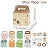 Jungle Animals Box Candy Box Happy Birthday Party Decoration Kids Safari Animal Wild One 1st Birthday Decor Kids Baby Shower