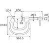 Robtex Gottesanbeterin stark 200 mm (Ebi) C-Typ Schraubstock, Typ,
