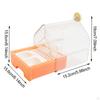 Parrot Bathing Box Accessories Food Feeder Easy Cleaning Bath Tub Bird Shower for Budgerigar