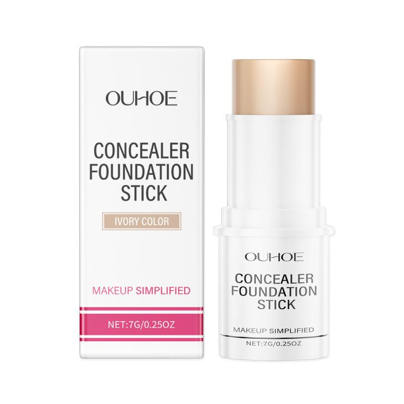 Concealer Foundation Stick Brightening Moisturizing Full Coverage Acne Dark Circle Natural Matte Concealer Cream