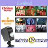 Magical Outdoor Christmas Projector Light With Vibrant Led Animation Effects For Festive Atmosphere