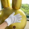 Multipurpose Dust Collection Gloves Soft Absorbent Corals Fleece For Home Cleaning Tasks Gentle On Furniture Surfaces
