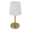 Cordless LED Table Lamp Touch Control Stepless Dimmable E12 Rechargeable Bedside Table Lamp for Nightstand Living Room