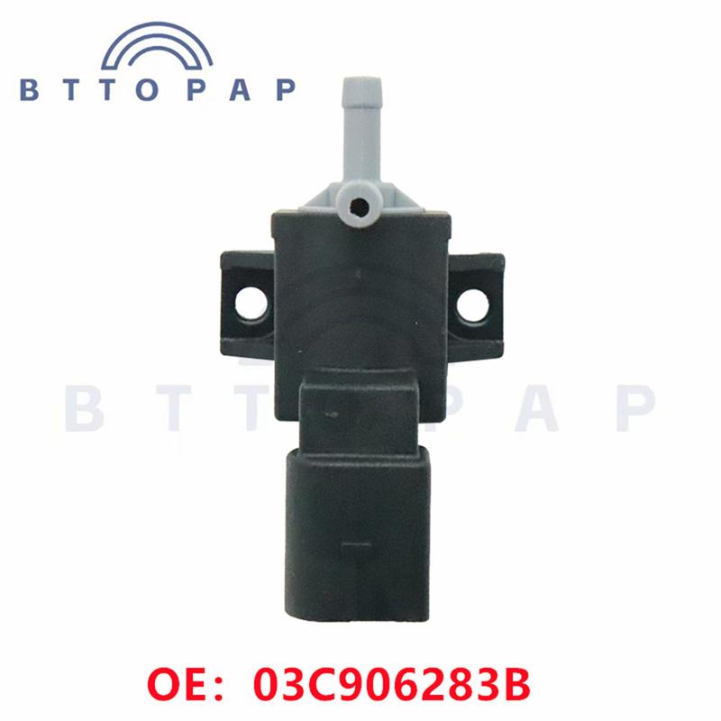 2P Turbo Boost Pressure Solenoid Valve 0906283B For VW Golf Scirocco Sharan 2010-2015 Tiguan 1.4TSI Passat Polo Engines