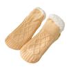 1 Pair Unisex Floor Socks Thickened Design Warm Anti-Slip Socks