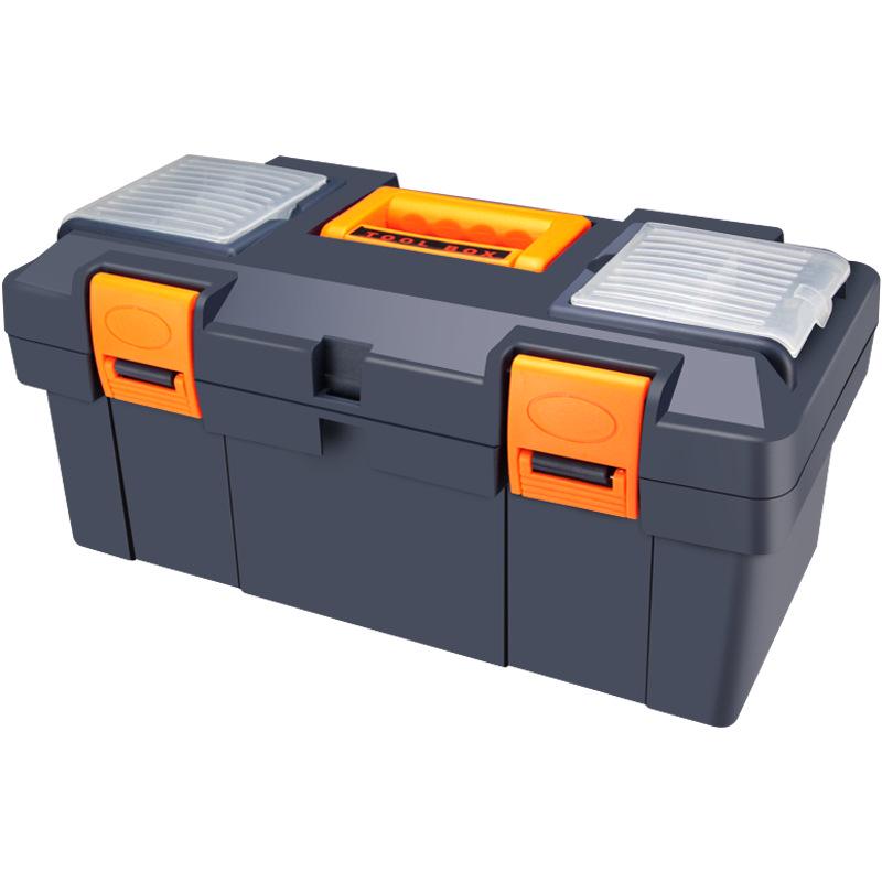 Draagbare Multifunctionele Plastic Gereedschaps- en Opbergdoos voor Huis- of Autoreparatie
