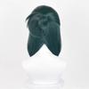 Anime Maomao Cosplay Wig Long Dark Green Scalp Wig Heat Resistant Synthetic Hair Party Unisex Wigs + Wig Cap