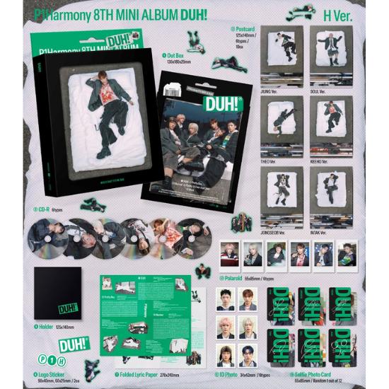 Wählen Sie SET Ver P1Harmony 8. Mini-Album DUH
