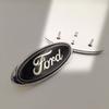 LLI6 Car Front Hood Emblem Bonnet Badge Rear Trunk Badge 150mm 146mm 148mm For Ford Focus Fiesta Ranger Mondeo Mustang