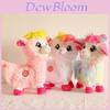Prepárate para Moverlo Peluche Eléctrico Pets Alive Boppi Alpaca Regalo de Cumpleaños