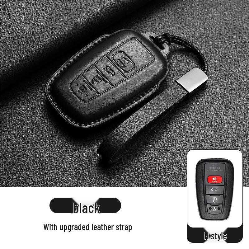 

Toyota 18 Models Smart Remote Replacement Key Shell & Leather Pouch