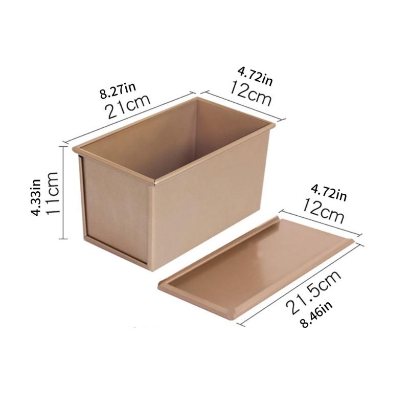 Durable Carbon Steel Bread Baking Pan Resistant To Warping and Deformation for Long Time Use In Frequent Baking