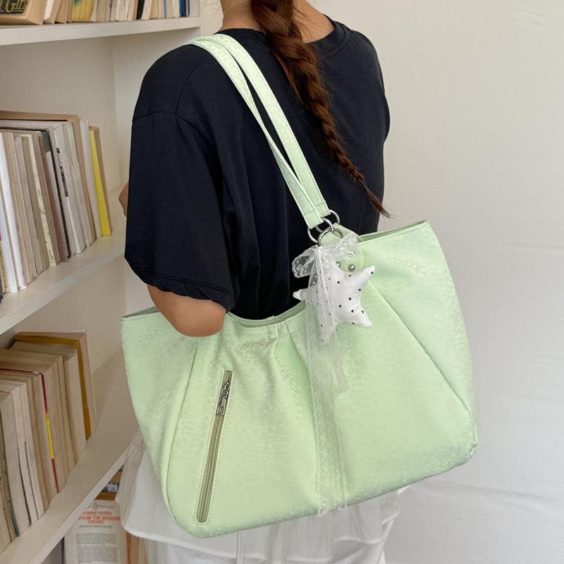 Large-capacity Casual Relaxed Single-shoulder Bag for College Students' Commuting Tote Bag