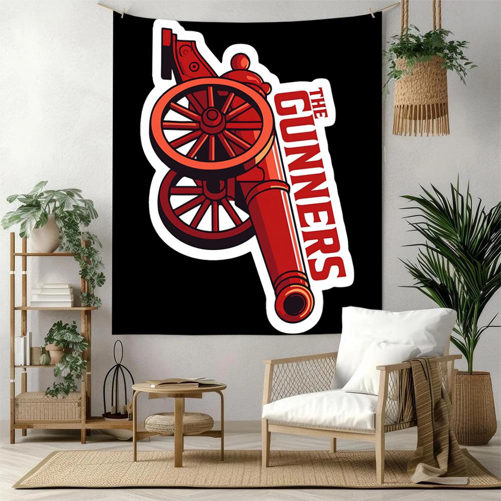 Arsenal Fans Wall Decor Tapestry Art For Pet Memorial Birthdaywedding Party Backdrop Family Gift