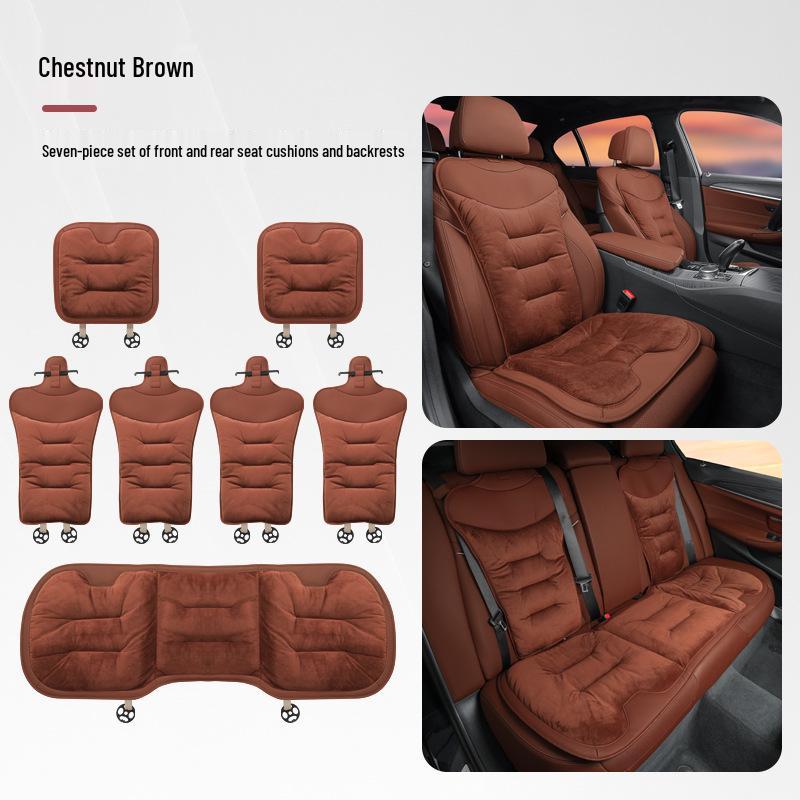 Compatible with Changan Cs55/cs75plus/t/k Winter Flannel Thickened Seat Cushion