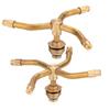 Garden Sprinkler Head With Resistance And Customizable Patterns For Lawn Coverage