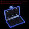 24-in-1 TF Card Box Game Memory Card Case Holder Carrying Storage for   Black