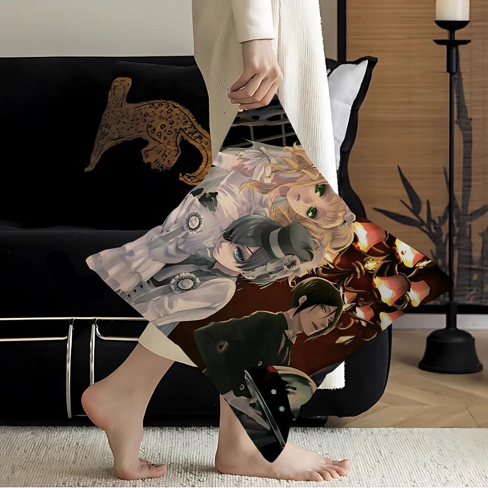 Black Butler Cushion Cover Inches Farmhouse Decor Home Throw Pillow Covers For Couch Decorations
