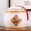Jingdezhen Ceramic Rice and Flour Storage Jar