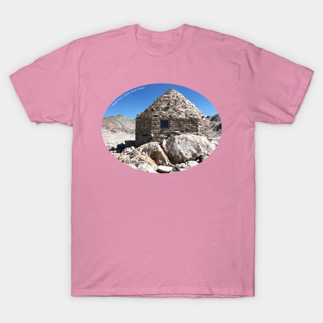 T-Shirt Damen Muir Hut John Muir Trail Harajuku Print Kawaii T-Shirt Sommer Kurzarm Damen T-Shirt Top Tee