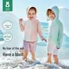 Ou Yun [Jelly Cool] Sonnenschutzkleidung für Herren, Damen und Kinder - 2026 Leichter, atmungsaktiver, kühlender Stil für Kleinkinder und Kinder.