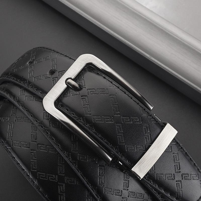 Simple Hot Men'S Pin Buckle Belt Casual Business Belt Men'S Belt Belt Belt