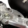 Wsays CNC Lenkererhöhung Buchsen Massives Billet-Aluminium Kompatibel Mit Harley Touring Street Electra Road Glide Road King 1983-2025 Passend Softail