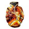 Space Anime Cosplay Hoodie Digital Print Sweatshirt Teens Men