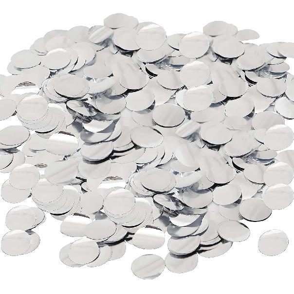 Multi Color Round Foil Confetti Beautiful Rainbow Metallic Table Confetti Glitter for Fill Balloons, Wedding,Birthday,Party,Festival